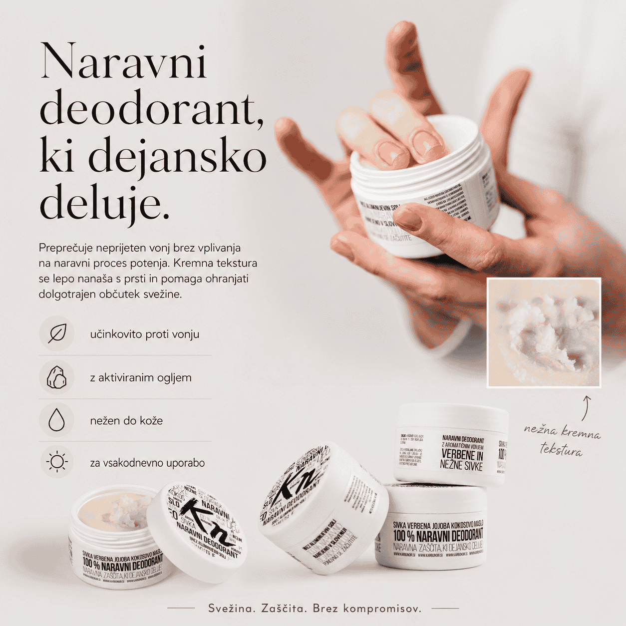 Kn naravni deodorant, ki dejansko deluje.