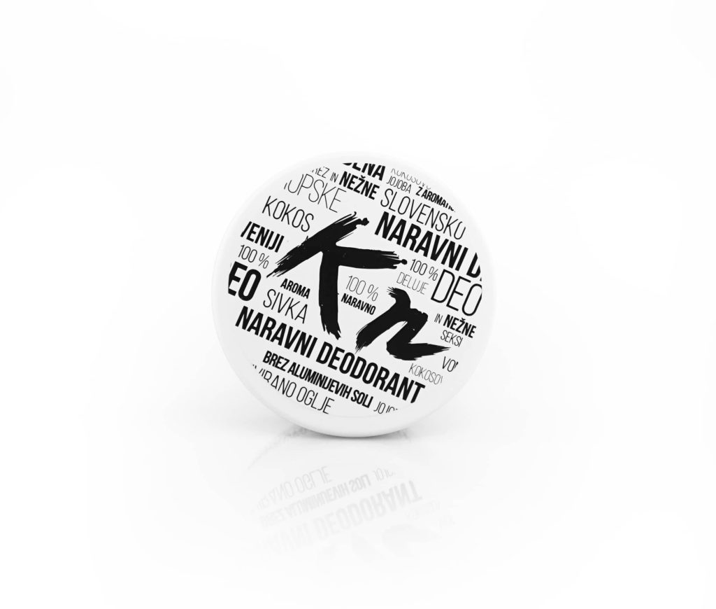 Naravni deodorant z aktiviranim ogljem (50 ml)