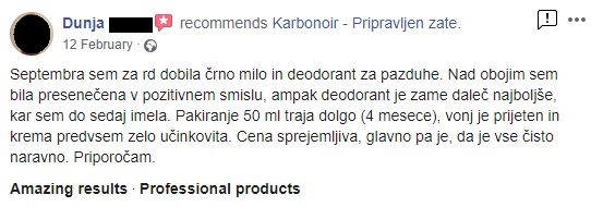 Naravni deodorant z aktiviranim ogljem (50 ml)
