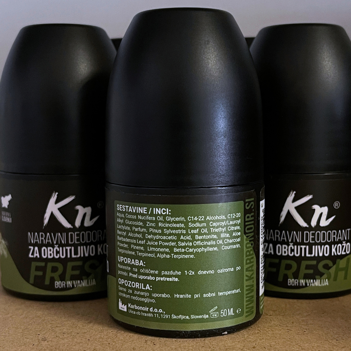 Naravni roll-on deodorant za občutljivo kožo (50 ml) - slika 7