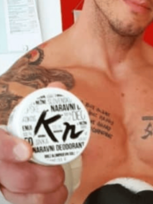 Naravni deodorant z aktiviranim ogljem (50 ml)